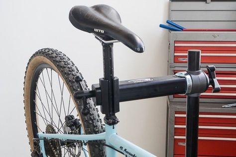 The Best Bike Repair Stand | Reviews by Wirecutter Bike Work Stand, Best Bicycles, Bicycle Humor, Bike Repair Stand, Bike Maintenance, Bicycle Diy, Park Tool, Bicycle Shop, Best Bike