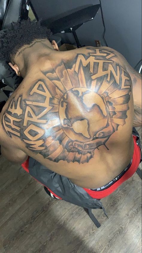 Inner Bicep Tattoo Men Black, Dreamchasers Tattoo Men, Freestyle Sleeve Tattoo Women, Realest Tattoo, Back Bicep Tattoo Men, Back Tattoos For Black Guys, Half Sleeve Tattoos For Black Guys, Rare Breed Tattoo For Men, Chances Make Champions Tattoo