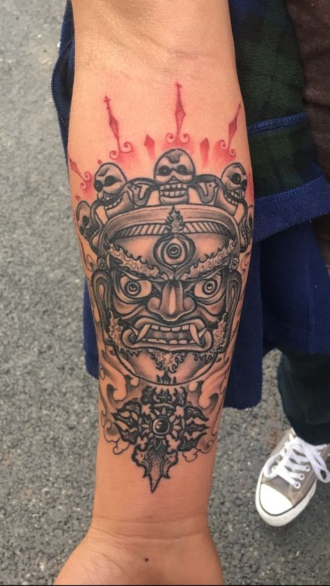 Kaal bhairava Kal Bhairav Tattoo, Kaal Bhairav Tattoo Design, Kaal Bhairav Tattoo, Bhairav Tattoo, Eden Tattoo, Mom Dad Tattoo Designs, Brain Teasers Riddles, Dad Tattoo, Black Tattoo Cover Up