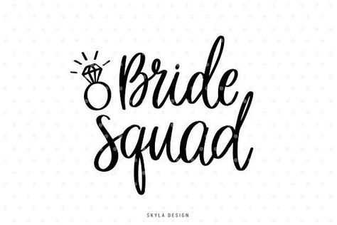 Team Bride Logo, Cricut Cutouts, Wedding Dress Invitations, Bride Svg, Team Bride Shirts, Svg Wedding, Wedding Svg, Wedding Silhouette, Wedding Cups