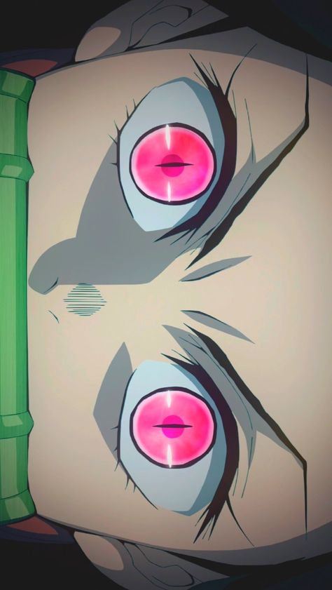 Anime Character Eyes Wallpaper, Demon Slayer Nezuko Eyes, Nezuko Eyes Drawing, Cool Anime Eyes, Anime Eyes Wallpaper, Nezuko Eyes, Kny Eyes, Demon Slayer Eyes, Demon Eyes