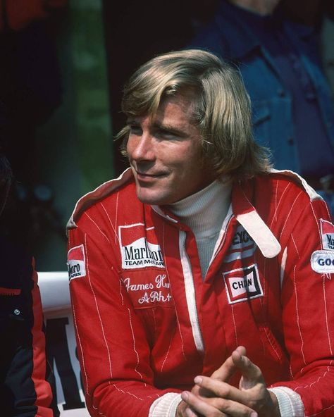 James Hunt would have celebrated his 69th birthday today. #legend #rip 69th Birthday, Clay Regazzoni, Jody Scheckter, Race Suit, James Hunt, 15th August, Mario Andretti, Birthday Today, Motorsport Photography