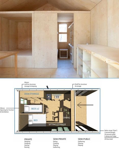 6x3 House Plan, Tiny Interior, Trailer Design, Cabin Tiny House, Small Tiny House, Small Trailer, Tiny Cabins, Weekend House, Elderly Home