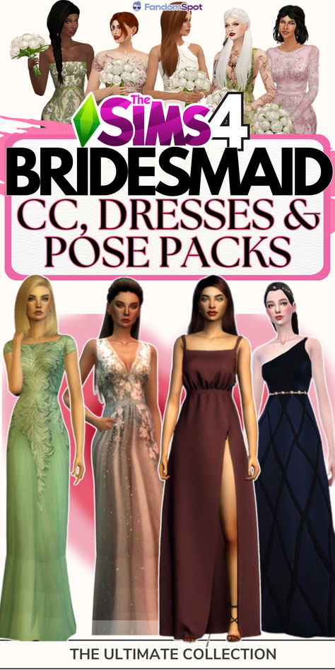 Sims 4 Wedding Bridesmaid Dress, Sims4 Formal Dress, Sims 4 Cc Wedding Bridesmaid Dress, Sims 4 Bachelorette Party Cc, Sims 4 Bridesmaid Dress Cc, Sims 4 Formal Dress, Sims 4 Party Cc, Sims 4 Prom Dress Cc, Sims 4 Cc Formal