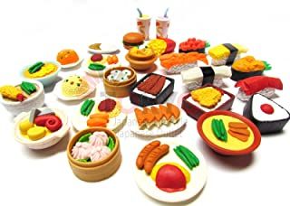 Amazon.com : kokeshi decorations party Eraser Collection, Japanese Party, Japanese Puzzle, Sushi Party, Lunch Items, Food Collection, Restaurant Dishes, Japanese Toys, Dollhouse Food