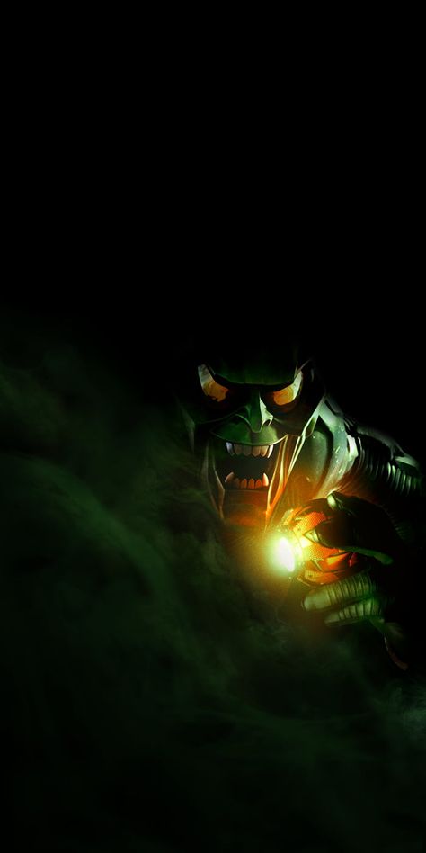 Villian Wallpapers Aesthetic, Villian Wallpaper Aesthetic, Green Goblin Aesthetic, Green Goblin Wallpaper, Green Goblin Art, Goblin Spiderman, Villain Mentality, Green Goblin Spiderman, The Green Goblin