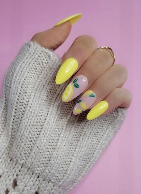 Lemon Nails, Neat Nails, 2022 Nails, Nails Inspired, Luxury Press On Nails, Anime Nails, Trendy Nail Art Designs, Daisy Nails, Beauty Finds