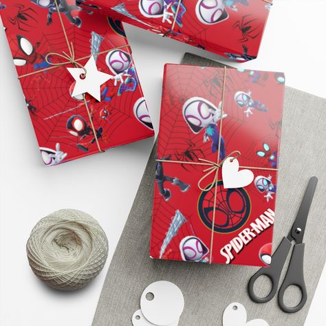 Excited to share the latest addition to my #etsy shop: Spiderman wrapping paper, Spidey and his amazing friends wrapping paper, Spidey Gift Wrap Paper, 1pc https://etsy.me/3IQRL5t #red #birthday #christmas #fantasyscifi #wrappingpaper #spideywrapping #spidermangiftwrap Spidey And His Amazing Friends, Red Birthday, Gift Wrap Paper, Amazing Friends, Personalized Gift Wrap, Gift Wrap, Wrapping Paper, Spiderman, Sci Fi