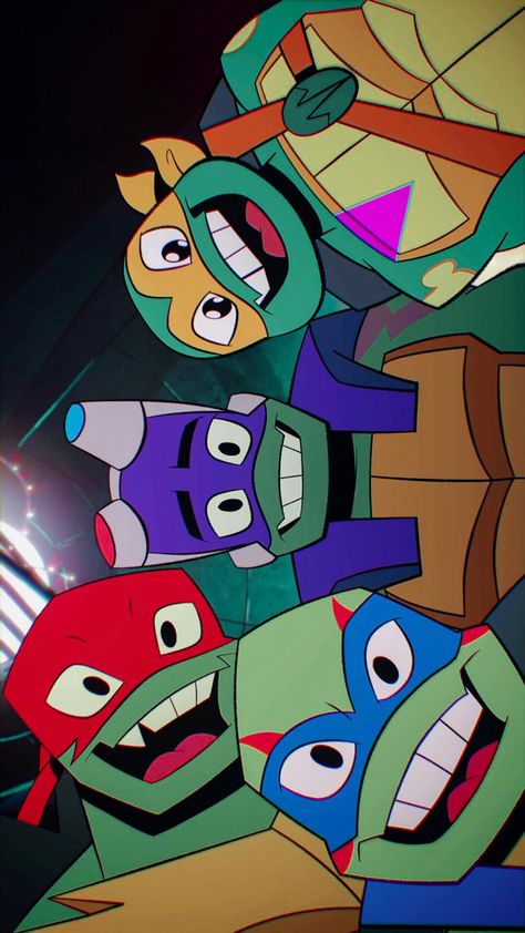 Rottmnt All Brothers, Rise Of The Teenage Mutant Ninja Turtles Background, Tmnt Halloween Wallpaper, Rottmnt Hamato Clan Symbol, Donnie Rottmnt Background, Rottmnt Wallpaper Donnie, Tmnt Phone Theme, Rise Donnie Wallpaper, Rottmnt Logo