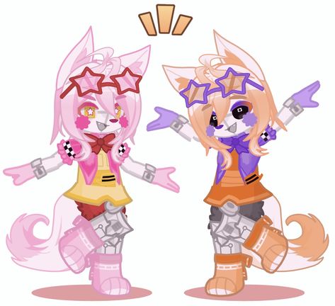 Lolbit Fnaf Gacha Club, Lolbit Gacha Club, Funtime Animatronics, Ft Foxy, Gacha Fits, Gacha Designs, Funtime Freddy, Cute Iphone Wallpaper Tumblr, Fnaf Gacha