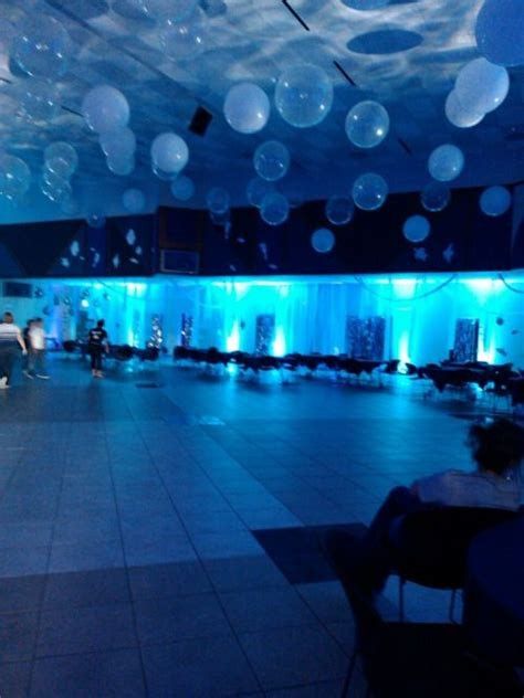 Under The Sea Homecoming, Homecoming Dance Decorations, Under The Sea Centerpieces, Sea Centerpieces, Under The Sea Prom, Prom Centerpieces, School Dance Decorations, School Dance Themes, School Dance Ideas