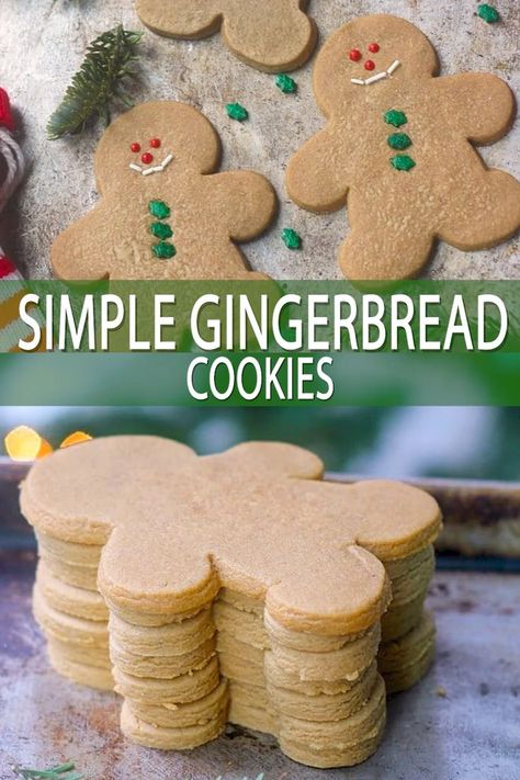 How To Make Gingerbread Cookies Easy, Gingerbread Recipe No Molasses, Ginger Bread Recipe Easy, Ginger Bread Cookies Without Molasses, How To Make Ginger Bread Cookies, Easy Gingerbread Cookies No Molasses, No Molasses Gingerbread Cookies, Gingerbread Without Molasses, Easy Ginger Bread Cookies