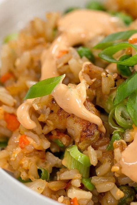 This shrimp fried rice is so deliciously savory, nobody will believe you made it with an air fryer. Perfect for any quick and easy weeknight dinner! Air Fryer Shrimp Fried Rice, Rice Air Fryer Recipes, Rice Air Fryer, Airfryer Shrimp, Air Fryer Shrimp, Shrimp Fried Rice Recipe, Carrot Greens, Shrimp Fried Rice, Shrimp And Rice