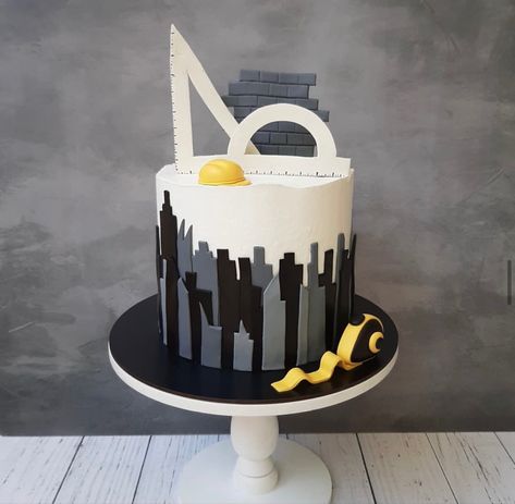 Cake For Architect Birthdays, Architect Cake Ideas, Architect Cake, Process Portfolio, Architecture Cake, Hennessy Cake, Graduation Aesthetic, Architectural Portfolio, Architect Gift