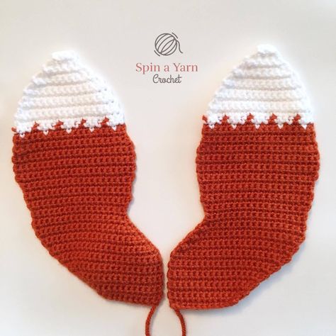 Crochet Fox Ears Pattern Free, Crochet Fox Tail Pattern Free, Crochet Appliqué Fox, Crochet Fox Bag Free Pattern, Crochet Fox Wall Hanging Pattern, Crocheted Fox Pattern, Fox Pattern, Yarn Tail, Crochet Pillow