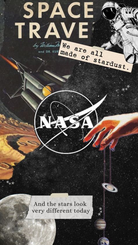 Nasa Punk Aesthetic, Aesthetician Aesthetic, Nasa Vintage Posters, Nasa Aesthetic, Astronomy Aesthetic, Nasa Vintage, 100 Years Celebration, Nasa Art, Nasa Engineer