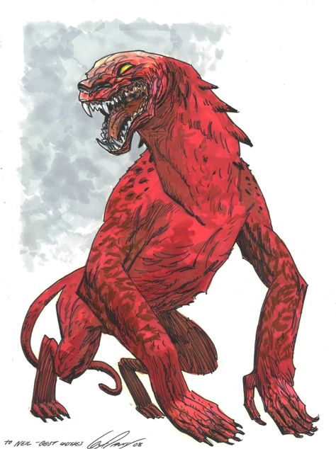 Jaguar monster by Guy Davis! Comic Art Kaiju Design, Art Library, Horror Comics, Comic Collection, Flash Art, Selling Artwork, Art Archive, Art Pages, Featured Art