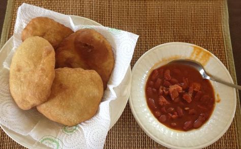 Domplines (Puerto Rican fried dough) image Fried Dough Recipe, Fried Dough Recipes, Arepas Recipe, Latin Dishes, Cube Steak Recipes, Puerto Rico Food, Boricua Recipes, Rican Food, Colombian Food