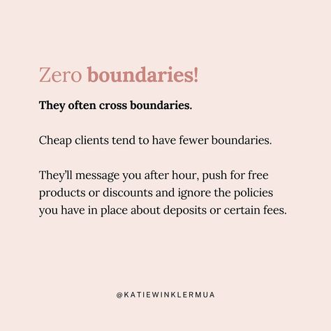 Makeup Artists 💄Not all makeup clients are a win—and if you’re aiming for high-quality, profitable clients, it’s essential to set your standards high. Early on, any enquiry feels exciting, but trust me…. lower-paying clients often come with hidden costs: 😬🙈 endless messages, boundary-pushing, and constant requests for discounts or extras like FREE lashes. 👉🏻If you’re tired of handling constant nitpick touch ups, explaining your rates, or managing clients who don’t respect your policies, it... Makeup Policy, Makeup Clients, Different Makeup Looks, Bridal Makeup Looks, Makeup Artists, On Your Wedding Day, Feel Confident, Trust Me, Makeup Yourself