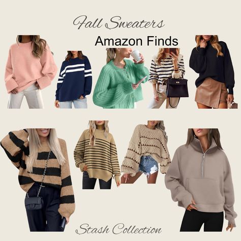 Stash  Collection's Amazon Page Amazon Aesthetic, Amazon Must Haves, Amazing Finds, Amazon Clothes, Clothes Aesthetic, Outdoor Fashion, Found On Amazon, Fall Sweaters, Favorite Products