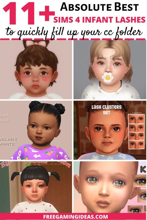 sims 4 infant eyelashes Sims 4 Infant Lashes, Sims 4 Cc Finds Shoes, Sims 4 Cc Finds Makeup, Sims 4 Cc Finds Male, Sims 4 Cc Finds Hair, Sims 4 Infant, Cc Sims4, Cc Folder, Makeup Cc