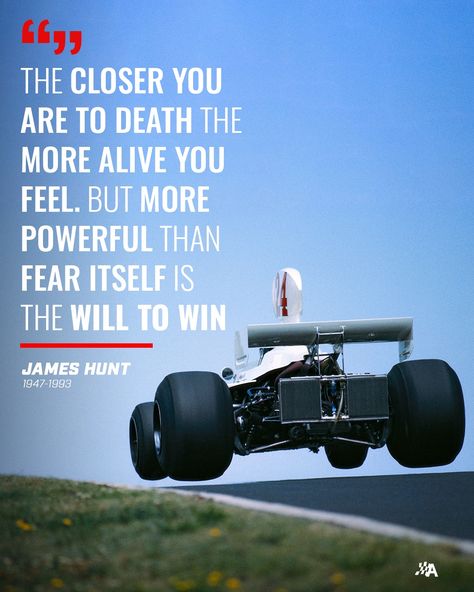 F1 Quotes, Great Qoutes, Typewriter Quotes, Racing Quotes, Life Code, Celebrity Memes, James Hunt, Mick Schumacher, Sport Quotes Motivational