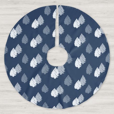 Blue White Christmas Tree, Blue White Christmas, Modern Holiday Photo Cards, Simple Christmas Tree, Christmas Tree Pattern, Tree Pattern, White Christmas Tree, Tree Patterns, Holiday Items