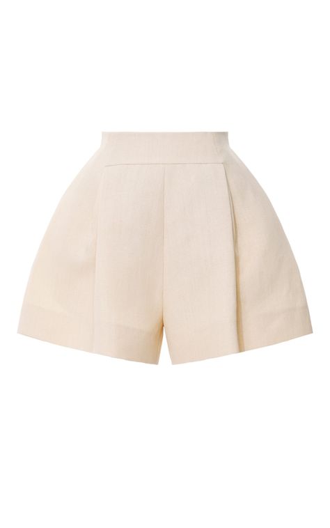 Pleated Short by DELPOZO | Moda Operandi Hermes Design, Fairy Clothes, Pleated Sleeves, Ex Machina, Fashion Sewing Pattern, Pleated Shorts, Sleeve Jacket, High Fashion Street Style, Moda Operandi