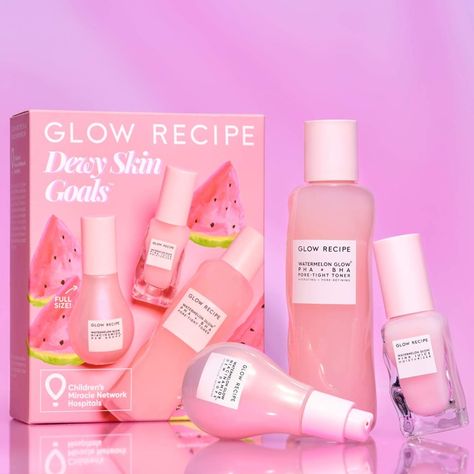 Children's Miracle Network Hospitals, Sephora Holiday, Skin Goals, Sephora Skin Care, Glow Recipe, Dewy Skin, Skin Care Kit, Clean Skincare, Hydrate Skin