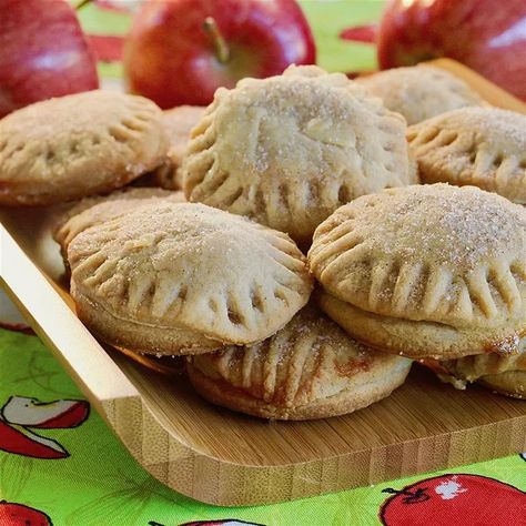 Apple Pie Cookies | Allrecipes Caramel Apple Pie Cookies, Recipe Apple Pie, Apple Pie Cookie Recipe, Quick Apple Dessert, Cheese Dough, Apple Pie Cookies, Pie Cookies, Cookie Recipes Unique, Cream Cheese Cookies