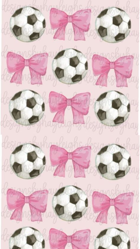 🩷🤍🖤 Preppy Soccer Wallpaper, Wallpaper Backgrounds Sports, Wallpaper Soccer, Soccer Theme, Bow Wallpaper, Gluten Free Desserts Recipes, Preppy Wallpaper, Homescreen Ideas, Soccer Pictures