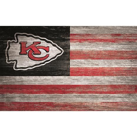 HSN Tailgate Trailer, Kansas City Chiefs Craft, Chiefs Crafts, Chiefs Wallpaper, Flag Wall Decor, Osu Cowboys, Kansas City Chiefs Logo, Chiefs Logo, Grad Ideas