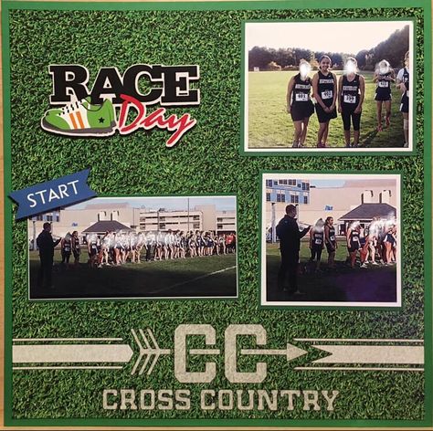 High School Cross Country, Scrapbook Design Layout, Scrapbook Design, School Awards, Yearbook Design, High School Sports, Senior Night, My Daughters, Race Day