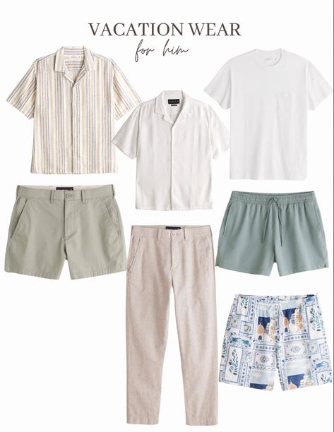 Man Resort Wear, Mens Resort Outfits, Mens Beach Resort Outfits, Boracay Outfit Men, Beach Vacation Outfits For Men, Outfit For Beach Men, Vacation Outfit For Men, Beach Resort Outfits Men, Men’s Resort Outfit