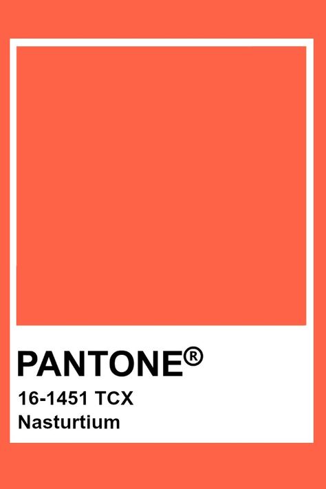 Pantone Nasturtium Tcx Pantone, Pantone Cards, Pantone Orange, Pantone Tcx, Pantone Wedding, Pantone Color Chart, Pantone Swatches, Pantone Palette, Pantone Colour Palettes