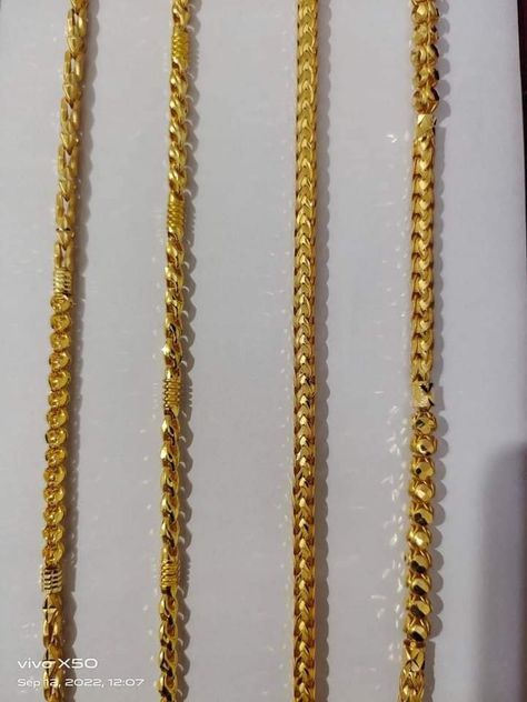 Pustalathadu Designs Gold, Pusthelu Thadu Designs Gold, Pusthal Thadu Designs, Pusthela Thadu Designs Latest, Mangalya Chain Designs Gold, Thali Chain Designs Gold, Gold Ornaments Design, Gents Gold Ring, Pretty Gold Necklaces