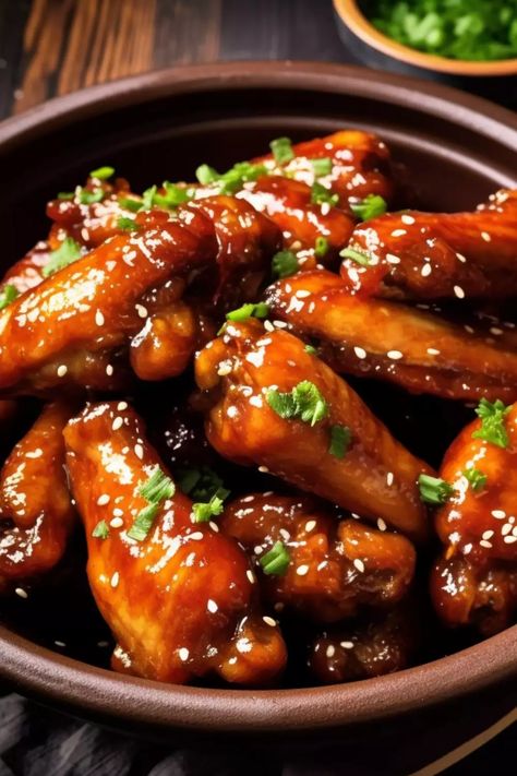 Bonchon Soy Garlic Chicken Wings Recipe - Hungarian Chef Garlic Chicken Wings Recipe, Soy Garlic Chicken, Garlic Chicken Wings, Garlic Chicken, Wing Recipes, Chicken Wing Recipes, Poultry Recipes, Korean Food, Chicken Wings