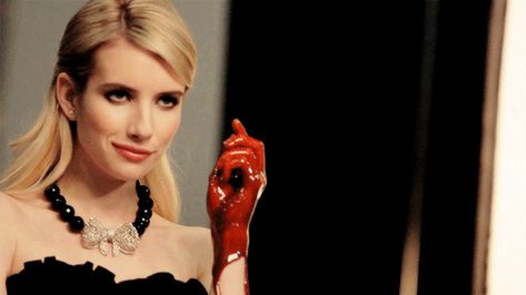 Scream Queens Gif, Baddie Gif, Chanel Scream Queens, Hermione Aesthetic, Wisdom Begins In Wonder, Emma Evans, Integra Hellsing, Fem Faceclaims, Madison Montgomery