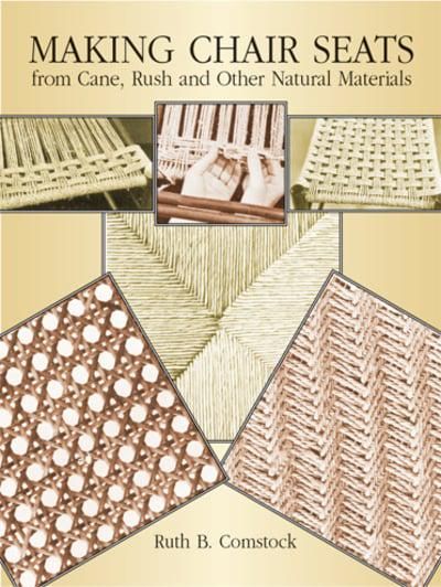 This easy-to-follow guide contains 60 step-by-step illustrations for making seats of cane, splint, rush, rope, twine, and grass. Rope Chair Seat, Ruth B, Human Ecology, Chair Repair, Basket Chair, Furniture Flipping, Woven Chair, Dover Publications, Needle Book