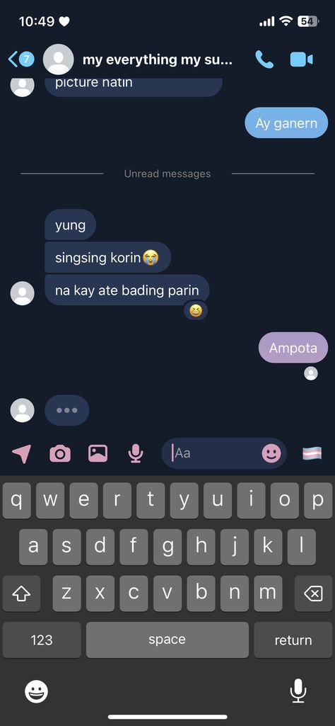 Iphone Messenger Chat, Long Sweet Message Tagalog, Iphone Messenger, Messenger Chat, Cute Texts For Her, Sweet Message, Text For Her, Sweet Messages, Cute Texts