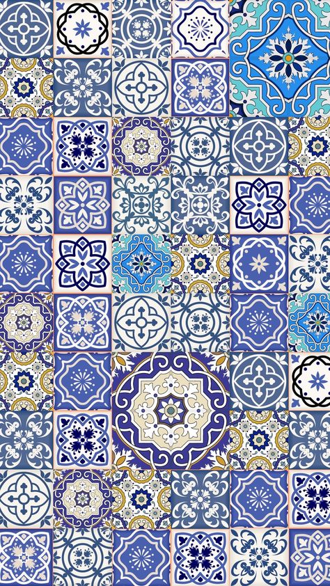 Pixel Wallpaper, Abstract Mandala, New Wallpaper Iphone, Mandala Wallpaper, Motif Art Deco, Pattern Tile, Tile Mosaic, Most Beautiful Wallpaper, Portuguese Tiles