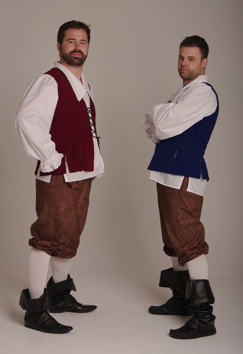 Medieval Peasant costumes for men for hire in bristol  http://www.yourcostumebox.com/#/costumes-for-hire/4564595785/MEDIEVAL Beauty And The Beast Townspeople Costume, Peasant Costume Male, Beauty And The Beast Townspeople, Colonial Outfit Men, 16th Century Clothing Men, Medieval Fashion Men, Villager Costume, Taverna Medieval, Peasant Outfit