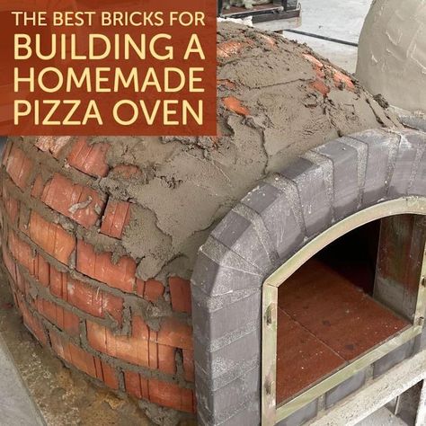 Diy Clay Pizza Oven, Home Pizza Oven Outdoor, Large Pizza Oven, Build Pizza Oven Outdoor, How To Use A Pizza Oven, Homemade Pizza Oven How To Build, Diy Outdoor Pizza Oven How To Build, Outdoor Brick Grill, Diy Brick Pizza Oven Outdoor