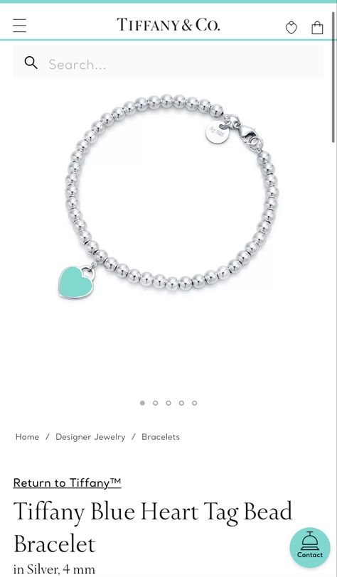 Tiffany Blue Heart Bracelet, Tiffany Bead Bracelet, Mint Bracelet, Teal Bracelet, Tiffany Bracelet, Tiffany Bracelets, Heart Tag, Tiffany And Co, Tiffany Blue