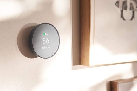 Control the temperature within your house while saving money and energy. Find the best home thermostat for efficient heating and cooling. Ecobee Thermostat, Google Nest Thermostat, Sonos One, Smart Vacuum, Best Smart Home, Google Nest, Smart Lights, Smart Home Security, Home Camera