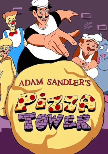 Pizza Tower Pfp, Eight Crazy Nights, Sugary Spire, Pizza Games, Two Eyes, Italian Humor, Crazy Night, I Love Pizza, Adam Sandler