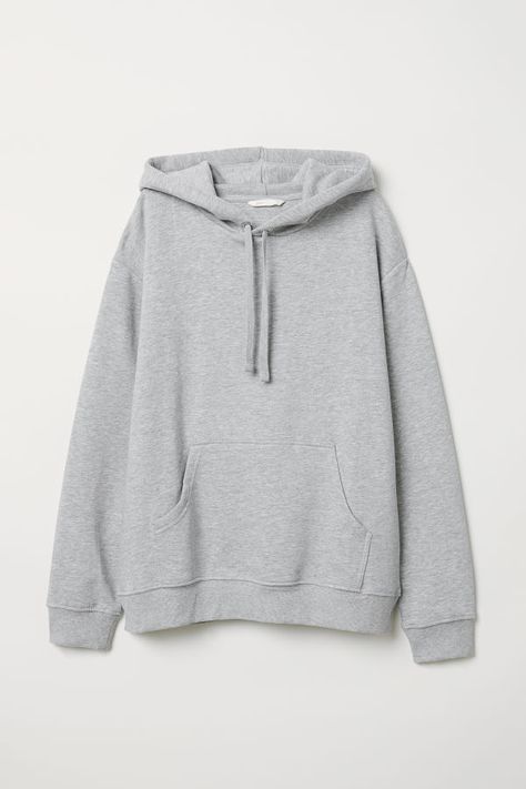 Sudadera con capucha | Gris jaspeado | MUJER | H&M MX | $399 Gray Hoodies, Trendy Hoodies, Cut Sweatshirts, Cute Comfy Outfits, Teen Fashion Outfits, Oversize Hoodie, Comfy Outfits, Cute Casual Outfits, Fashion Inspo Outfits