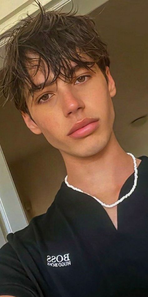 Nose Job Inspiration Men, Big Jawline Man, Men Lips Aesthetic, Mens Lip Filler, Men Nose Job, Hollow Cheeks Male, Men With Big Lips, Japanese Boy Hairstyle, Guys With Big Noses