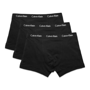 Signature regular fitting boxers from Calvin Klein cut from a soft cotton with enough stretch to ensure a superior fit. Featuring the iconic tonal stretch waistband finished with Calvin Klein letter branding. * **Fit:** Regular* **Material:** 95% Cotton, 5% Elastane* **Product ID:** 0000U2662GFounded in 1968, Calvin Klein is now referred to as one of the leading fashion design and marketing studios. Calvin Klein changed the American market of men's underwear when head of menswear design, John Varvatos, pioneered a hybrid of boxer shorts and briefs famously named boxer briefs, which in 1992 would be publicised by a series of print ads featuring Mark "Marky Mark" Wahlberg. Since then the brand has been called "_one of the greatest apparel revolutions of the century."_ Black Calvin Klein Boxers, Mens Calvin Klein Boxer Briefs, Calvin Klein Boxers, Calvin Klein Briefs, Black Calvin Klein, Online Closet, Men's Briefs, Fame Dr, Calvin Klein Men