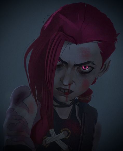 Jinx With Red Hair, Rose Project, Arcane Fanart, Arcane Jinx, Black Widow Marvel, Samurai Art, Anime Jokes, Anime Drawings Tutorials, Anime Scenery Wallpaper